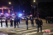 恩施约200名海军陆战队士兵进驻洛杉矶 开始执行警戒守卫任务